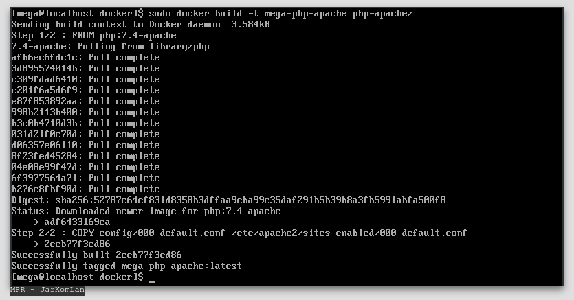 Build docker Selesai