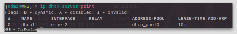 CekDHCPServerR2