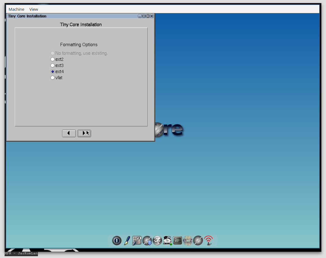 InstallasiTinyCoreLinux7
