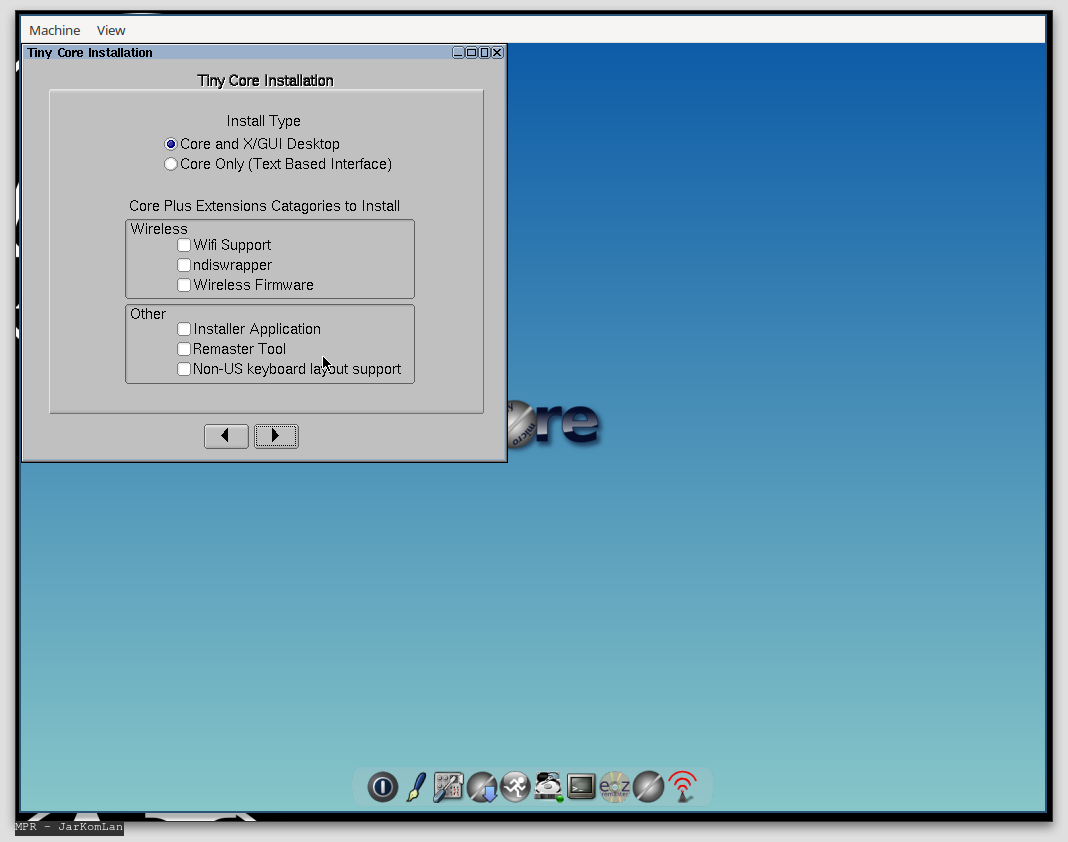 InstallasiTinyCoreLinux9