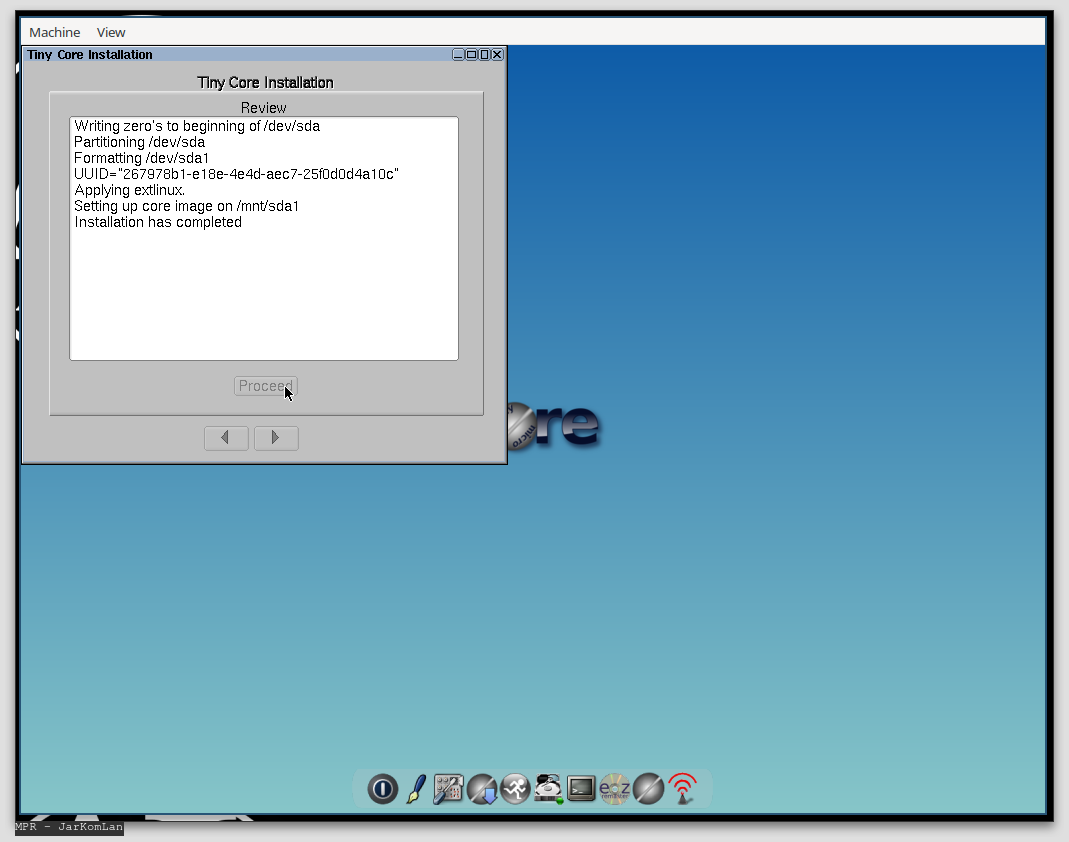 InstallasiTinyCoreLinux11