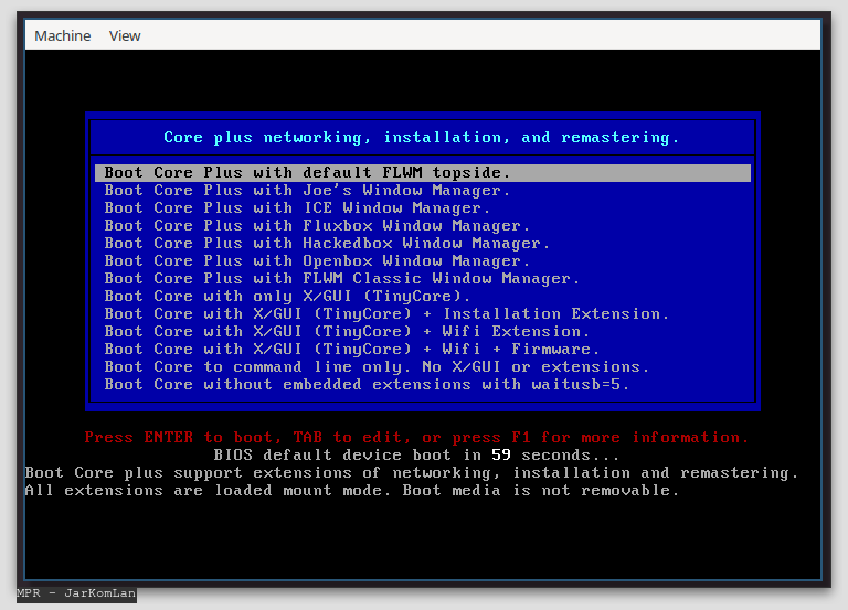 InstallasiTinyCoreLinux2